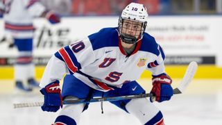 2025 NHL Draft odds: James Hagens not likely to go No. 1 overall (featured). Photo by @joemarinoBUF